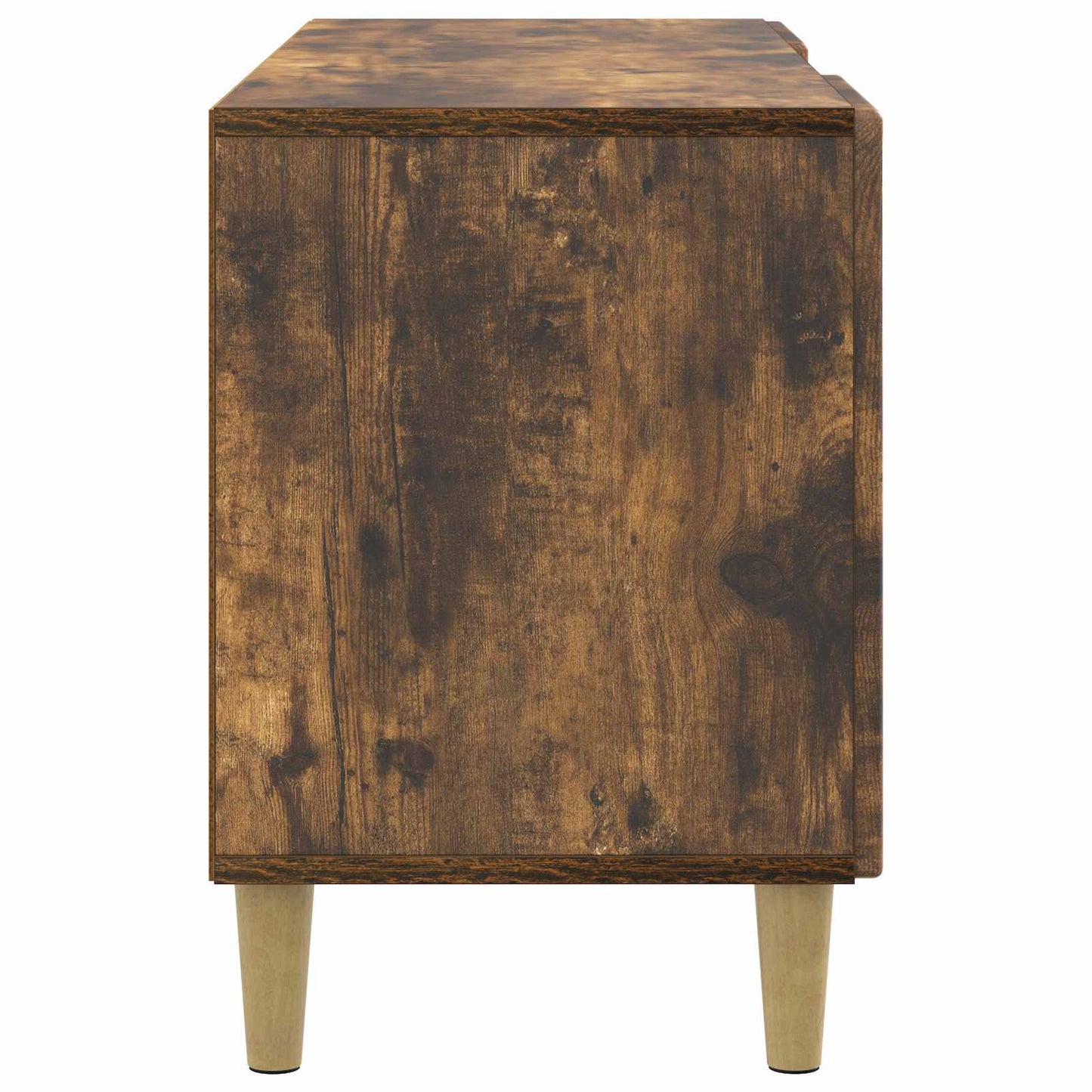 TV Cabinet Smoked Oak 102 x 34.5 x 50 cm Engineered Wood
