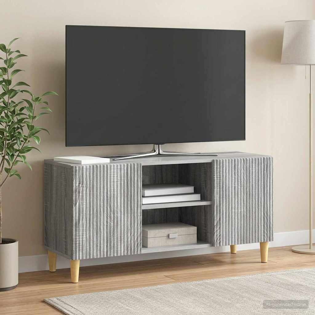 TV Cabinet 102 x 34.5 x 50 cm Grey Sonoma Engineered Wood