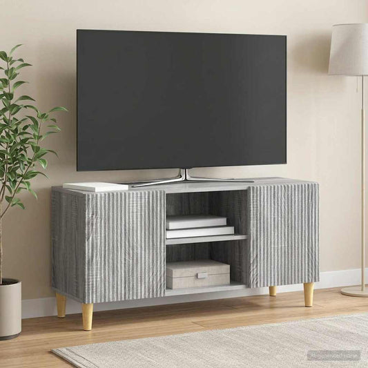 TV Cabinet 102 x 34.5 x 50 cm Grey Sonoma Engineered Wood