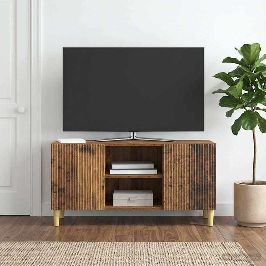 TV Cabinet 102 x 34.5 x 50 cm Old Wood Engineered Wood