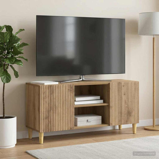 TV Cabinet 102 x 34.5 x 50 cm Artisan Oak Engineered Wood