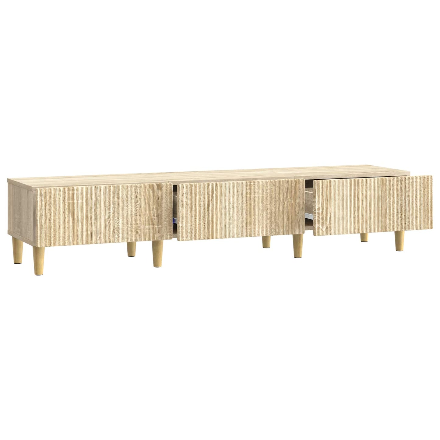 TV Cabinet Sonoma Oak 147 x 34.5 x 30 cm Engineered Wood