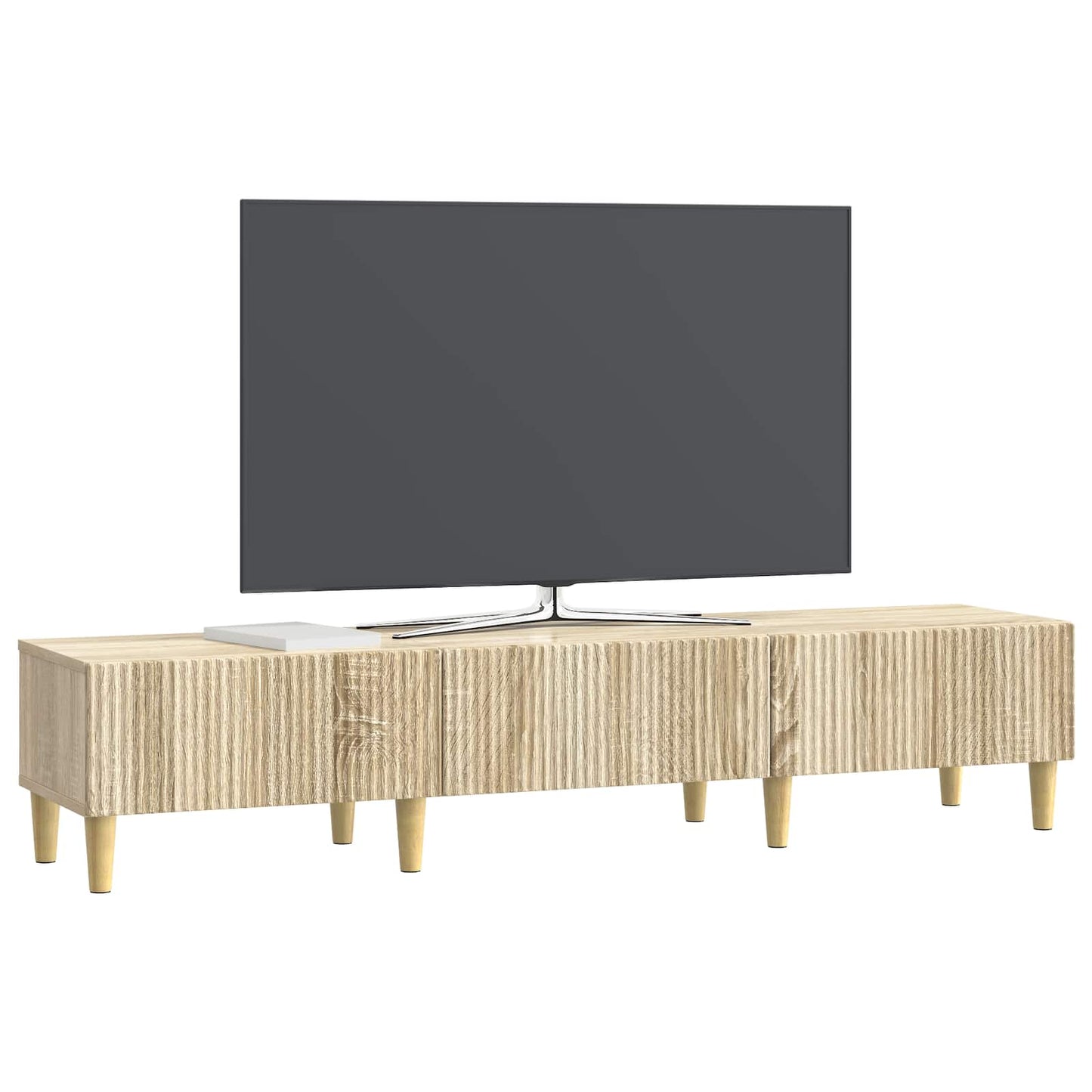 TV Cabinet Sonoma Oak 147 x 34.5 x 30 cm Engineered Wood