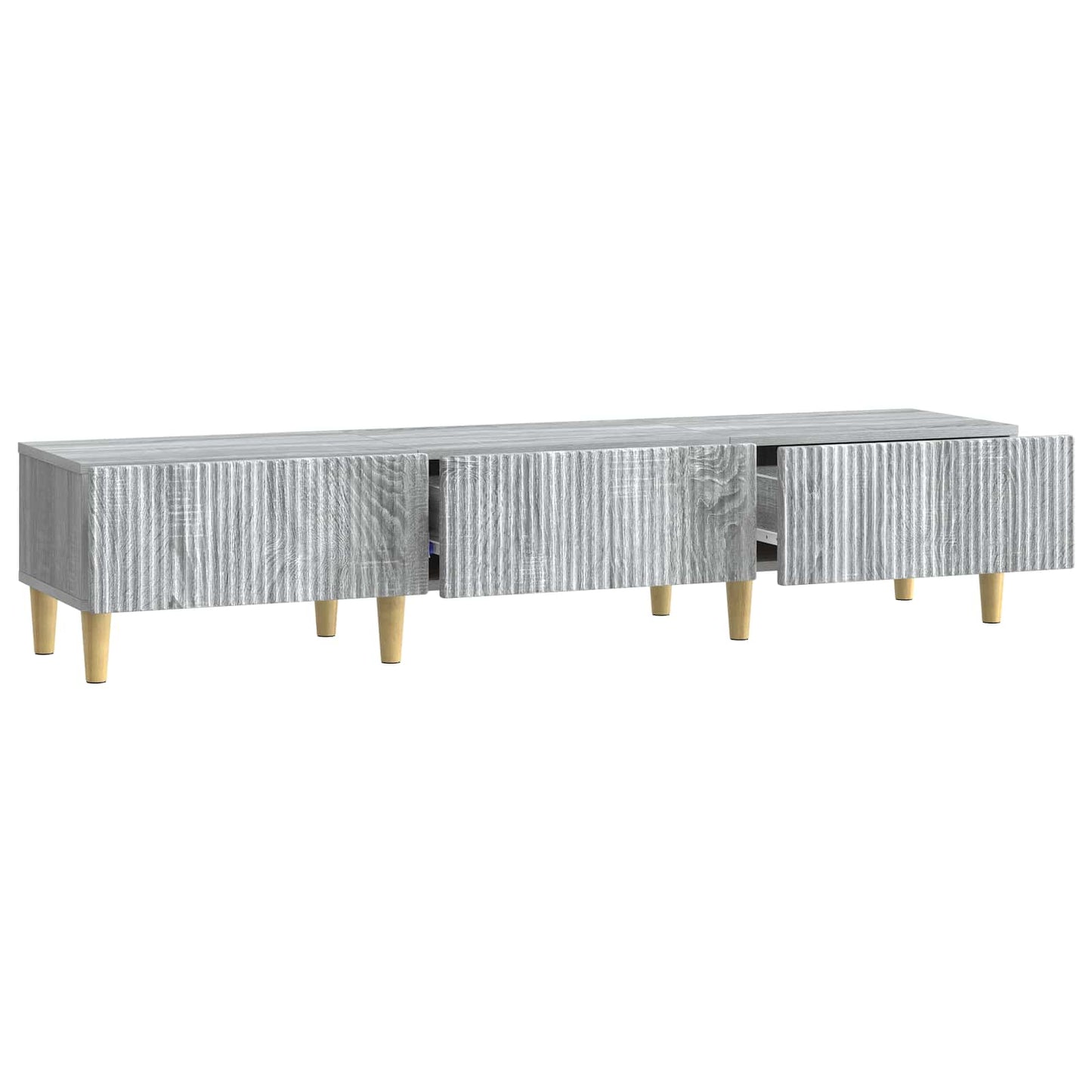 TV Cabinet Grey Sonoma 147 x 34.5 x 30 cm Engineered Wood