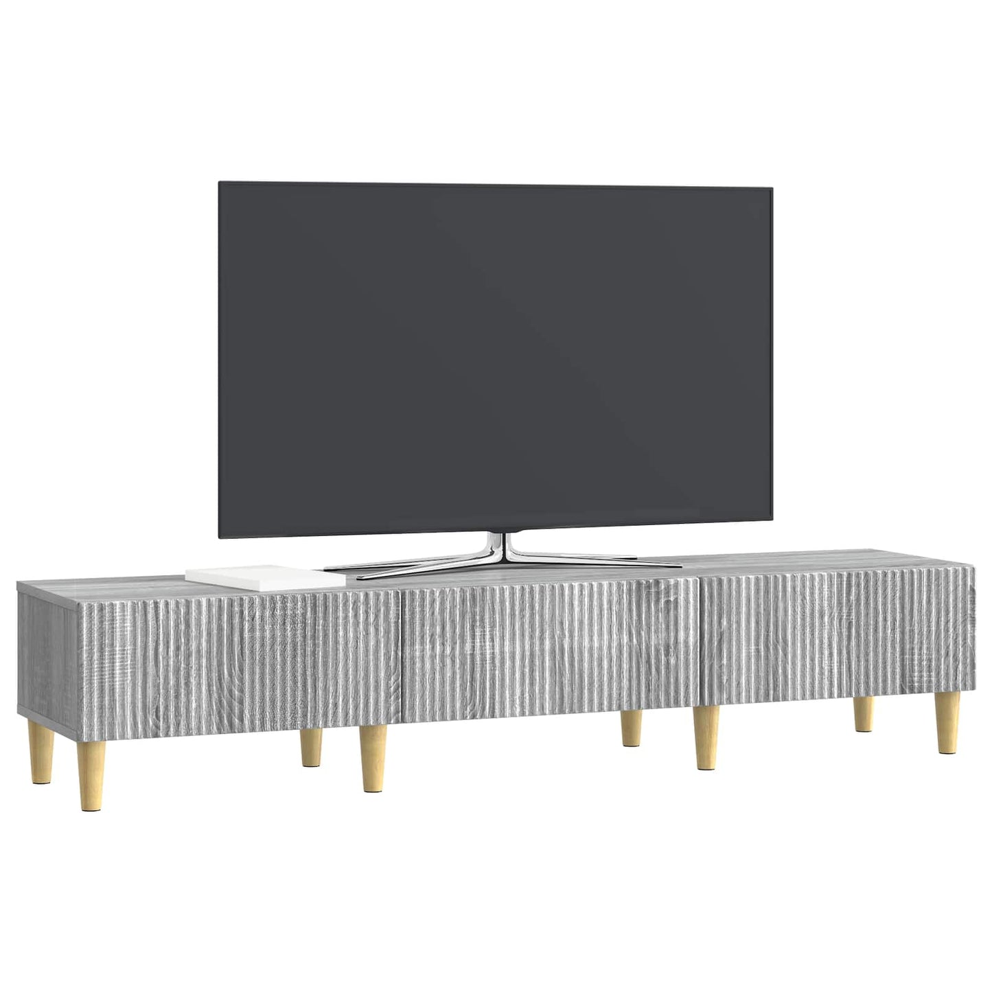 TV Cabinet Grey Sonoma 147 x 34.5 x 30 cm Engineered Wood