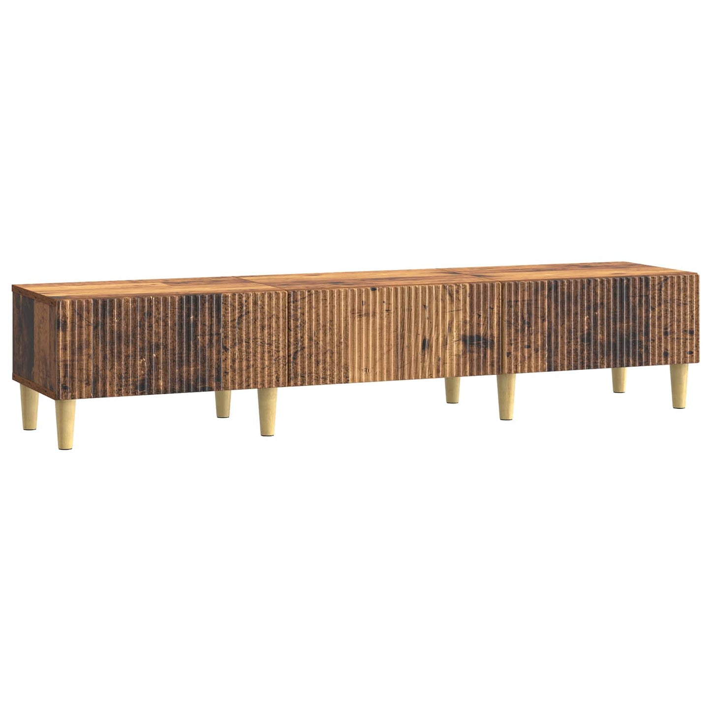 TV Cabinet Old Wood 147 x 34.5 x 30 cm Engineered Wood
