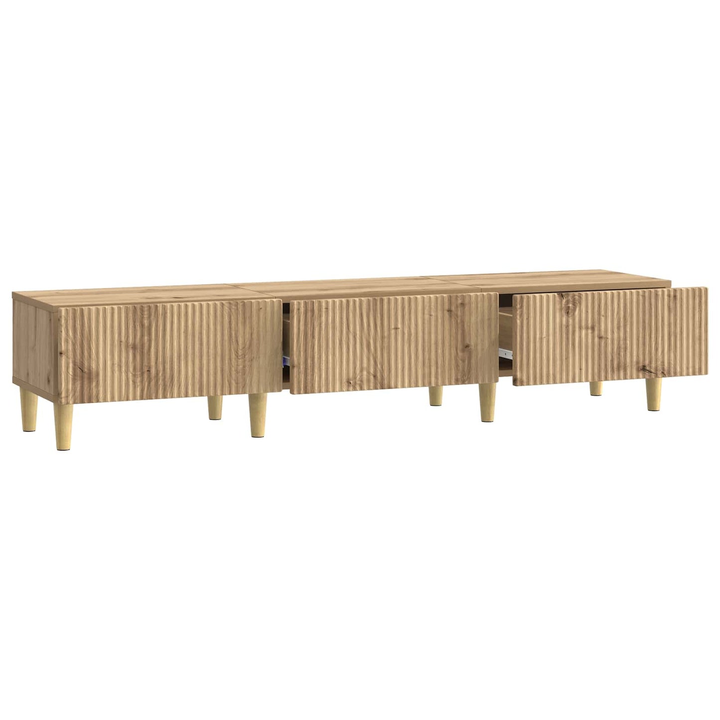 TV Cabinet Artisan Oak 147 x 34.5 x 30 cm Engineered Wood