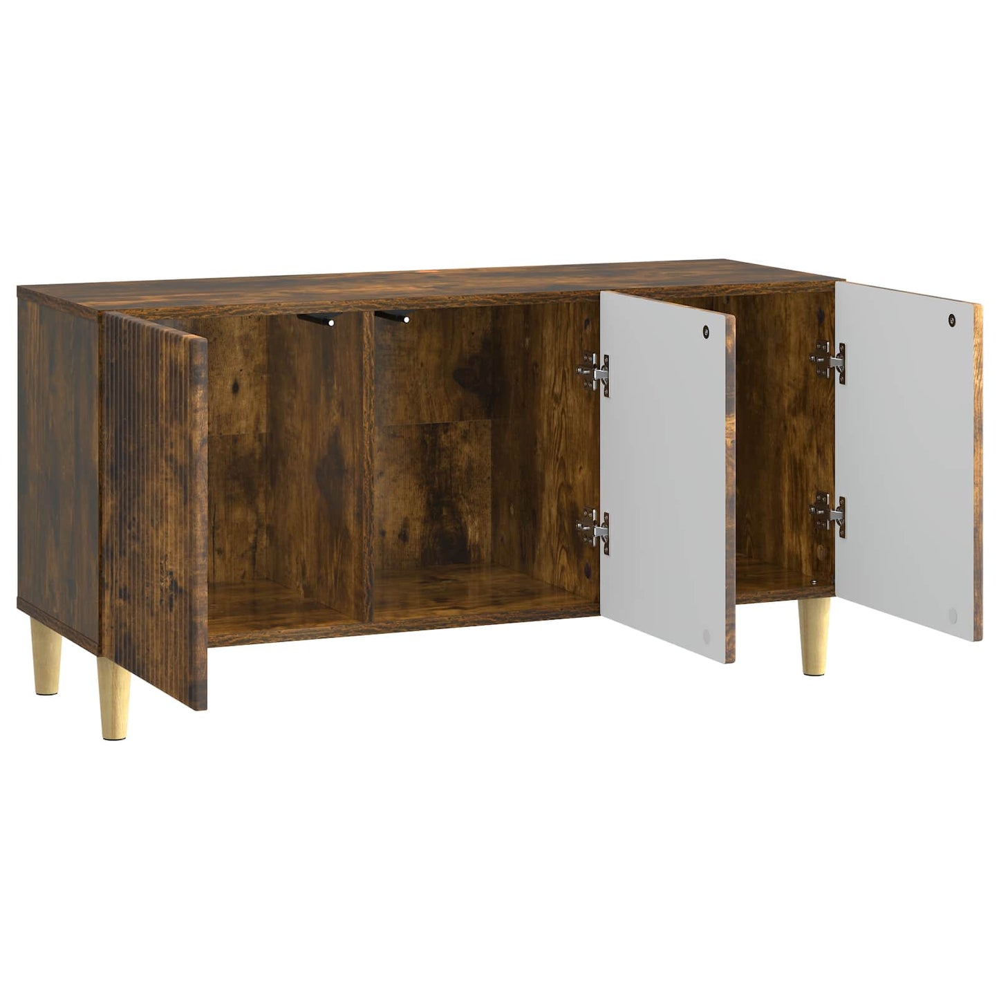 TV Cabinet Smoked Oak 99 x 34.5 x 50 cm Engineered Wood