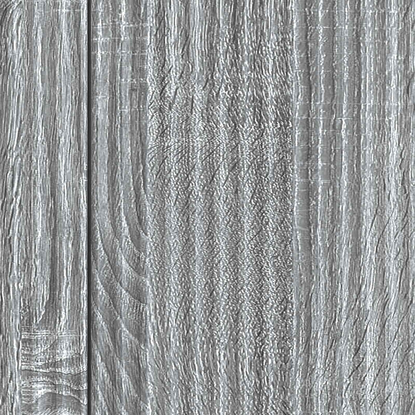 TV Cabinet Grey Sonoma 99 x 34.5 x 50 cm Engineered Wood