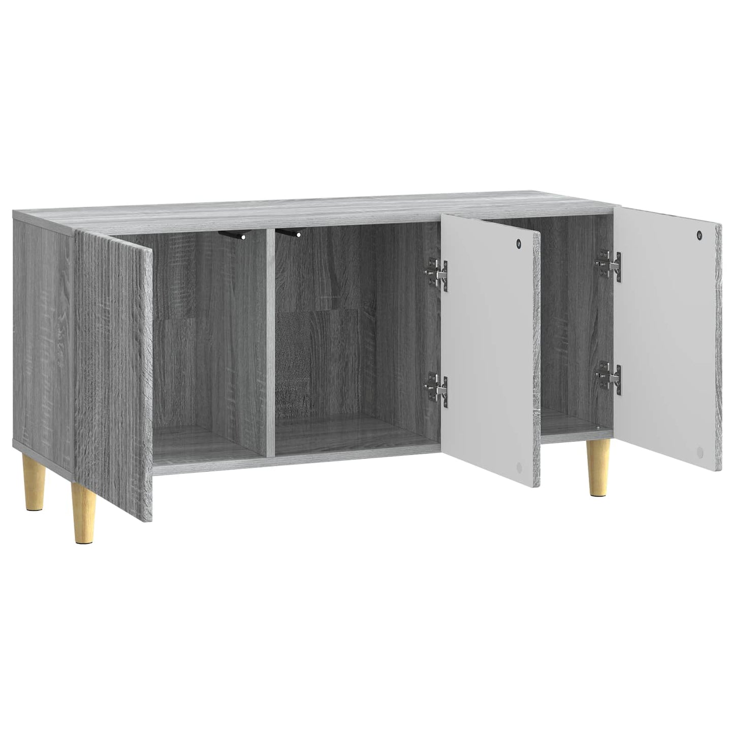 TV Cabinet Grey Sonoma 99 x 34.5 x 50 cm Engineered Wood