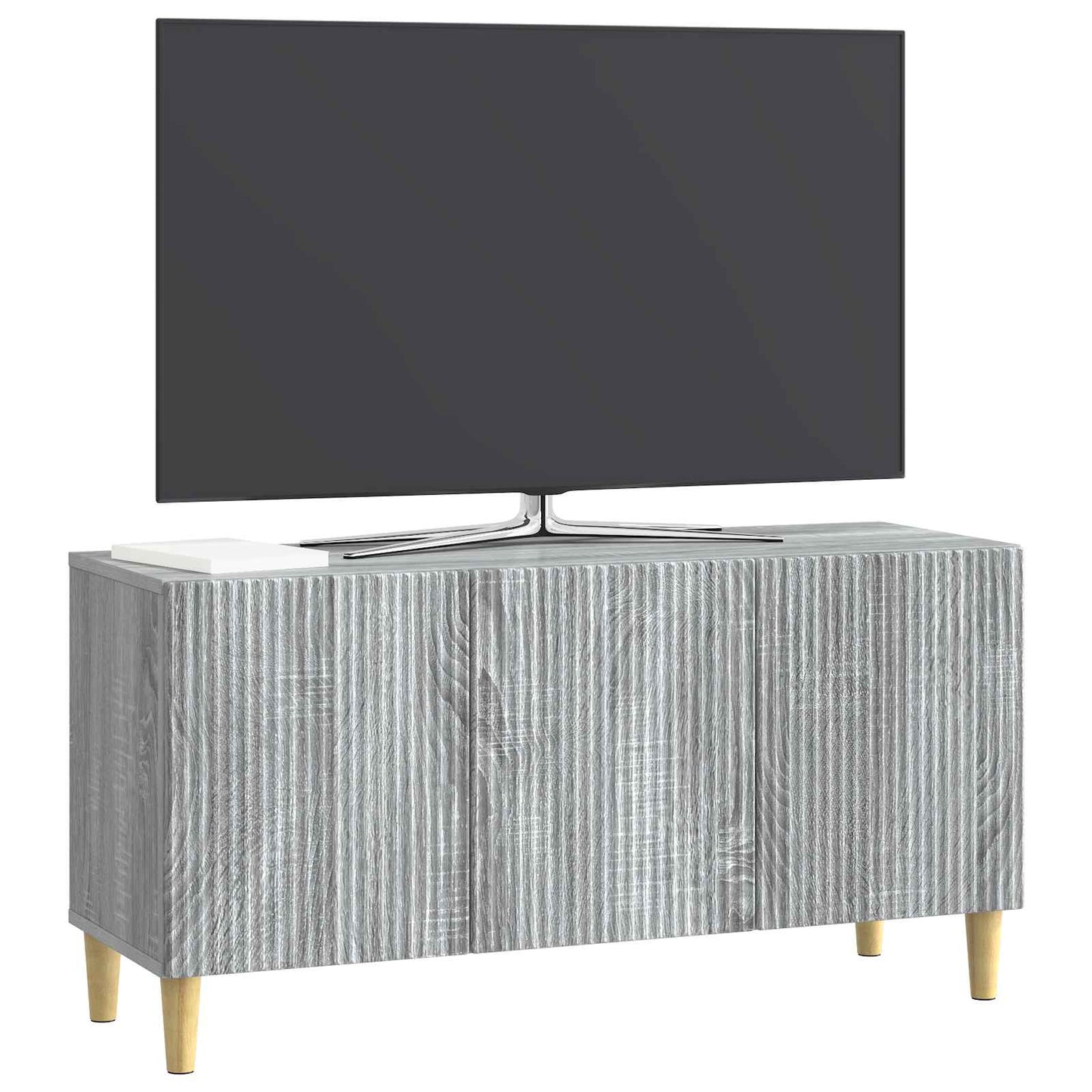 TV Cabinet Grey Sonoma 99 x 34.5 x 50 cm Engineered Wood