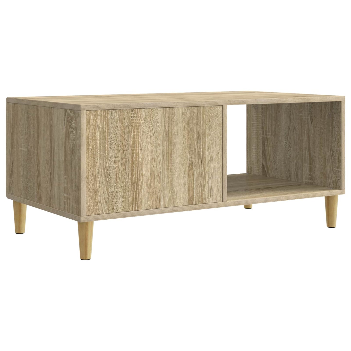 Coffee Table Sonoma Oak 90 x 50 x 40 cm Engineered Wood