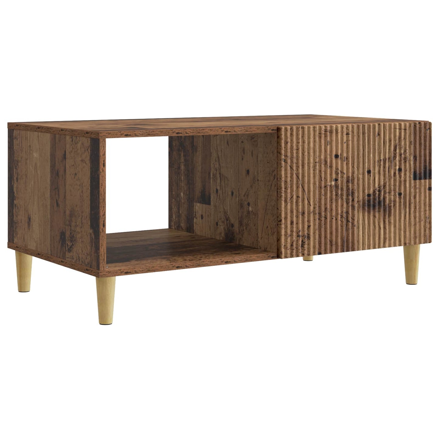 Coffee Table Old Wood 90 x 50 x 40 cm Engineered Wood