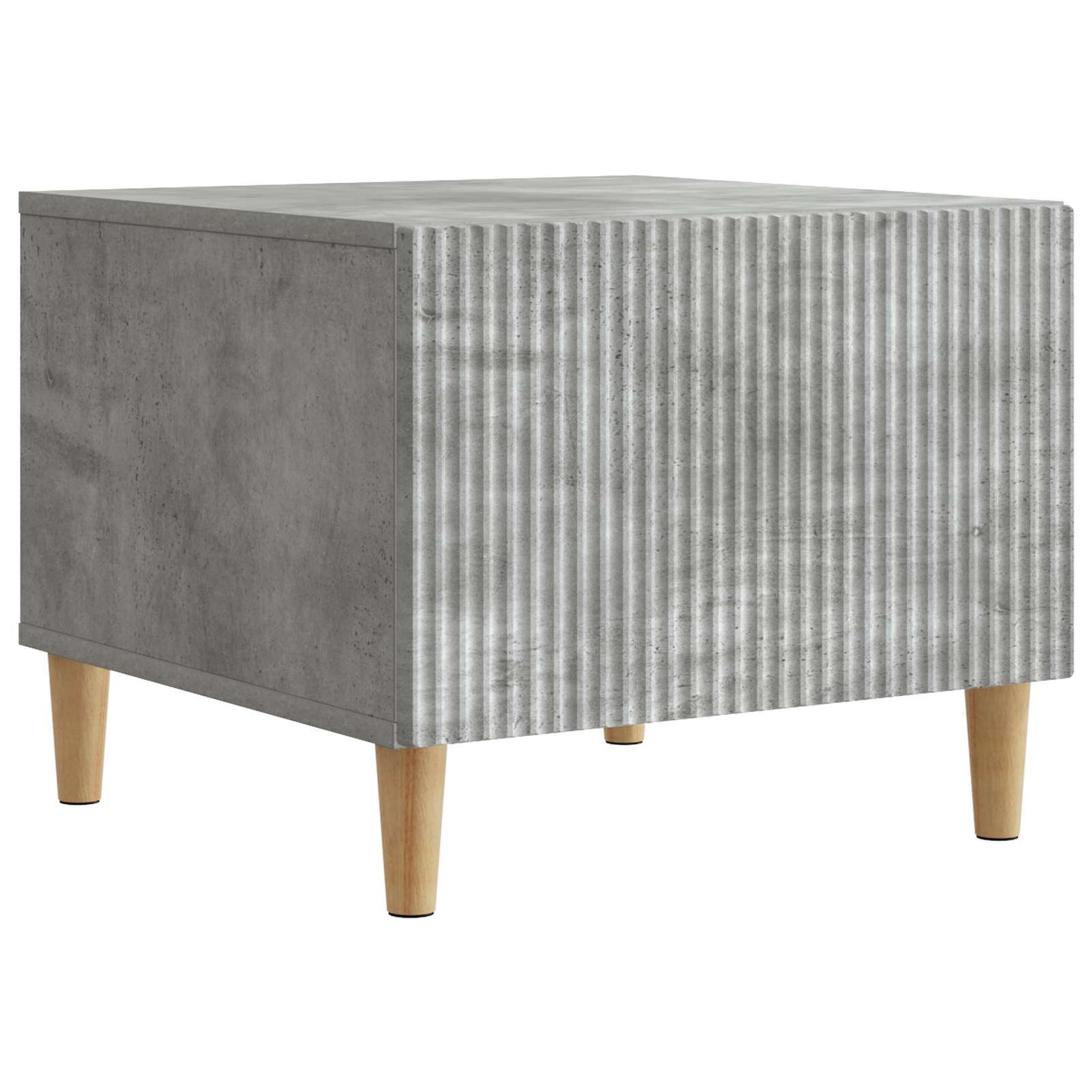 Coffee Table Concrete Grey 49 x 50 x 40 cm Engineered Wood