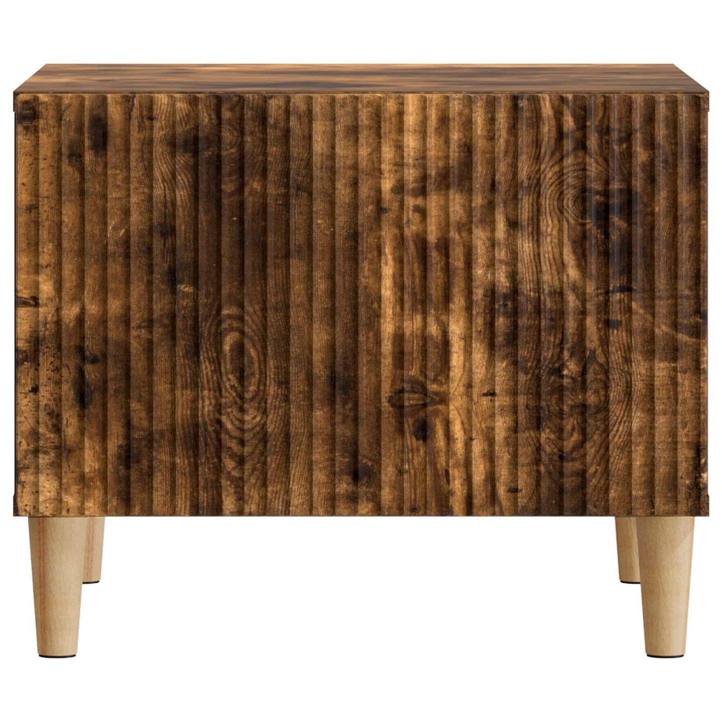 Coffee Table Smoked Oak 49 x 50 x 40 cm Engineered Wood