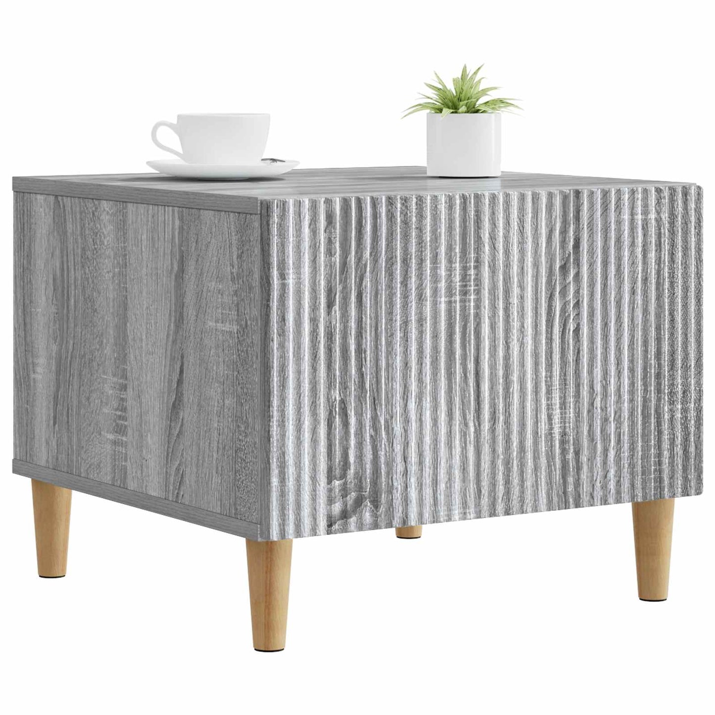 Coffee Table Grey Sonoma 49 x 50 x 40 cm Engineered Wood