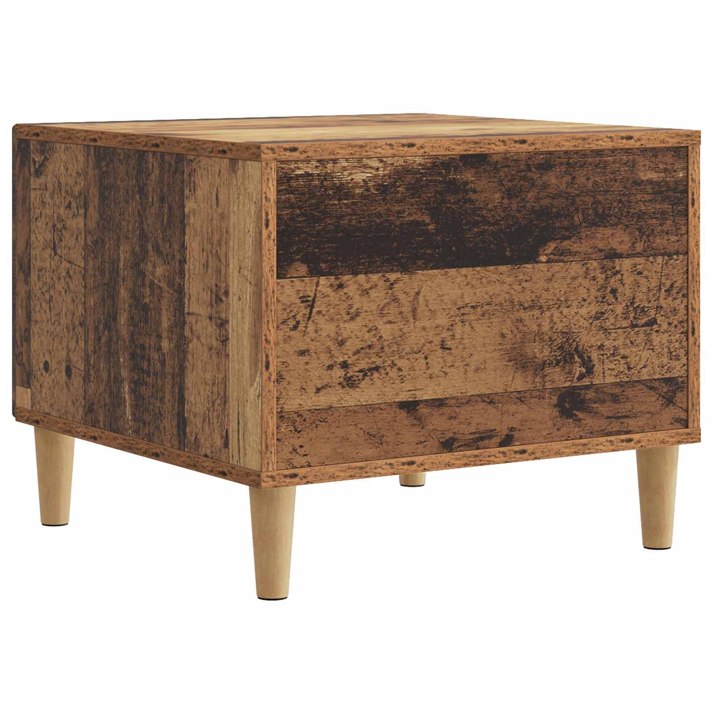 Coffee Table Old Wood 49 x 50 x 40 cm Engineered Wood