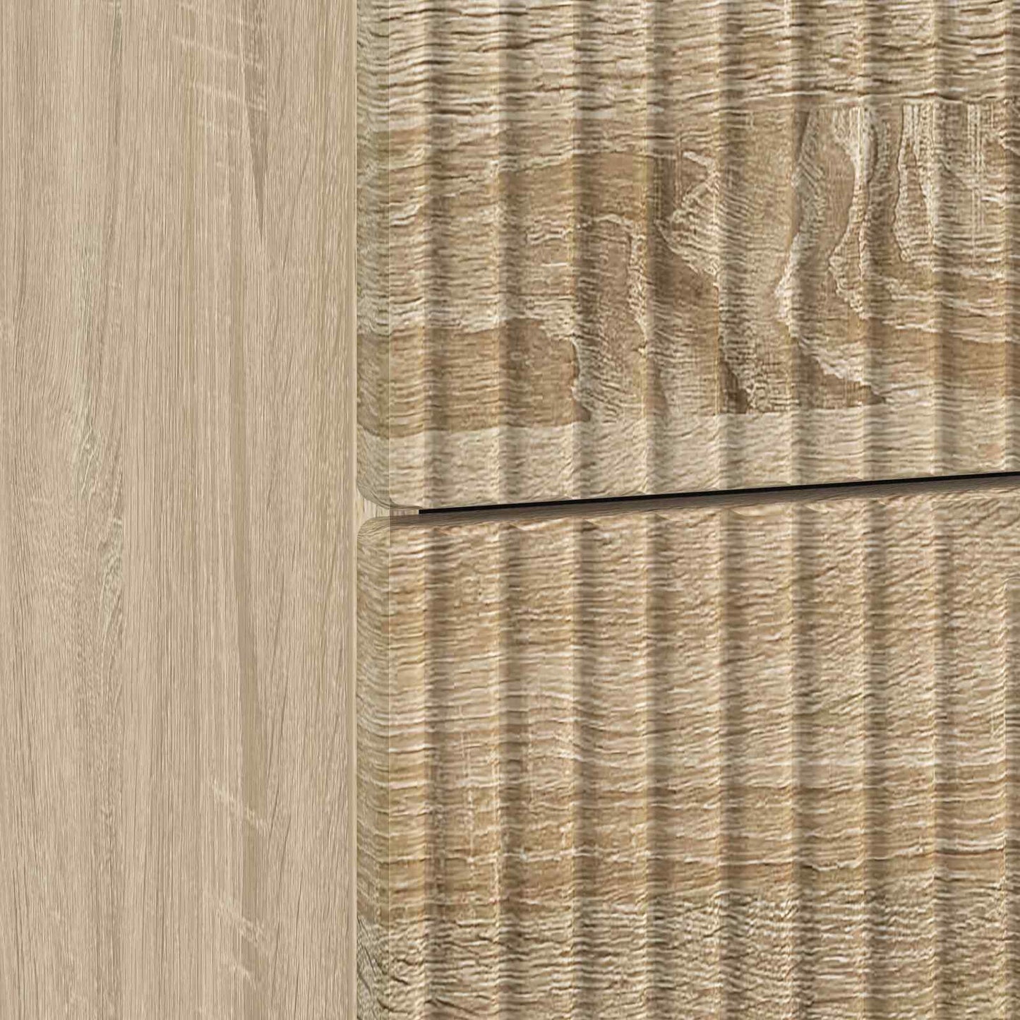 Bedside Cabinet Sonoma Oak 43 x 34.5 x 47.5 cm Engineered Wood