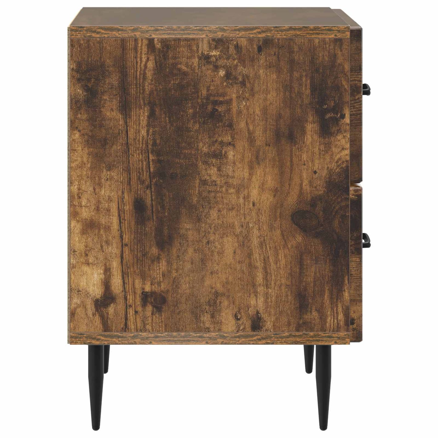 Bedside Cabinet 2 pcs Smoked Oak 43 x 34.5 x 47.5 cm