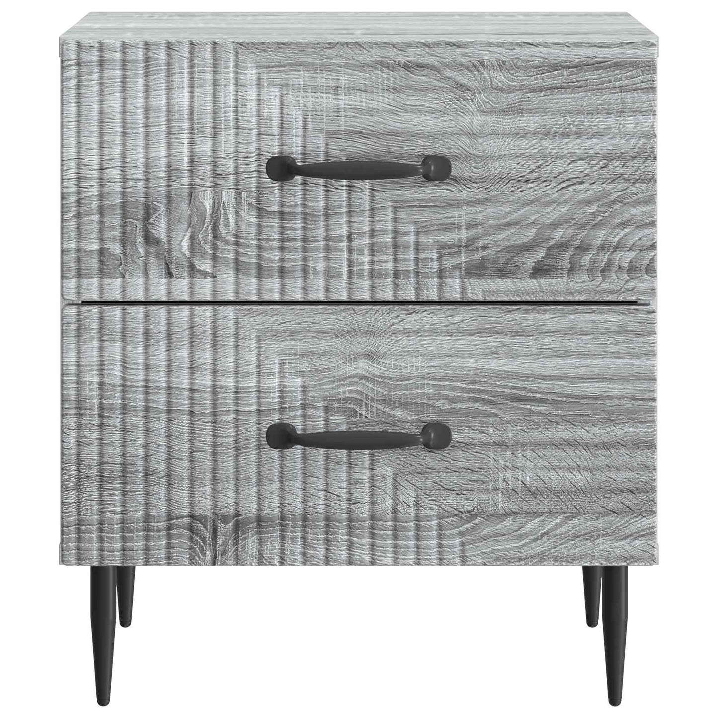 Bedside Cabinet Grey Sonoma 43 x 34.5 x 47.5 cm Engineered Wood