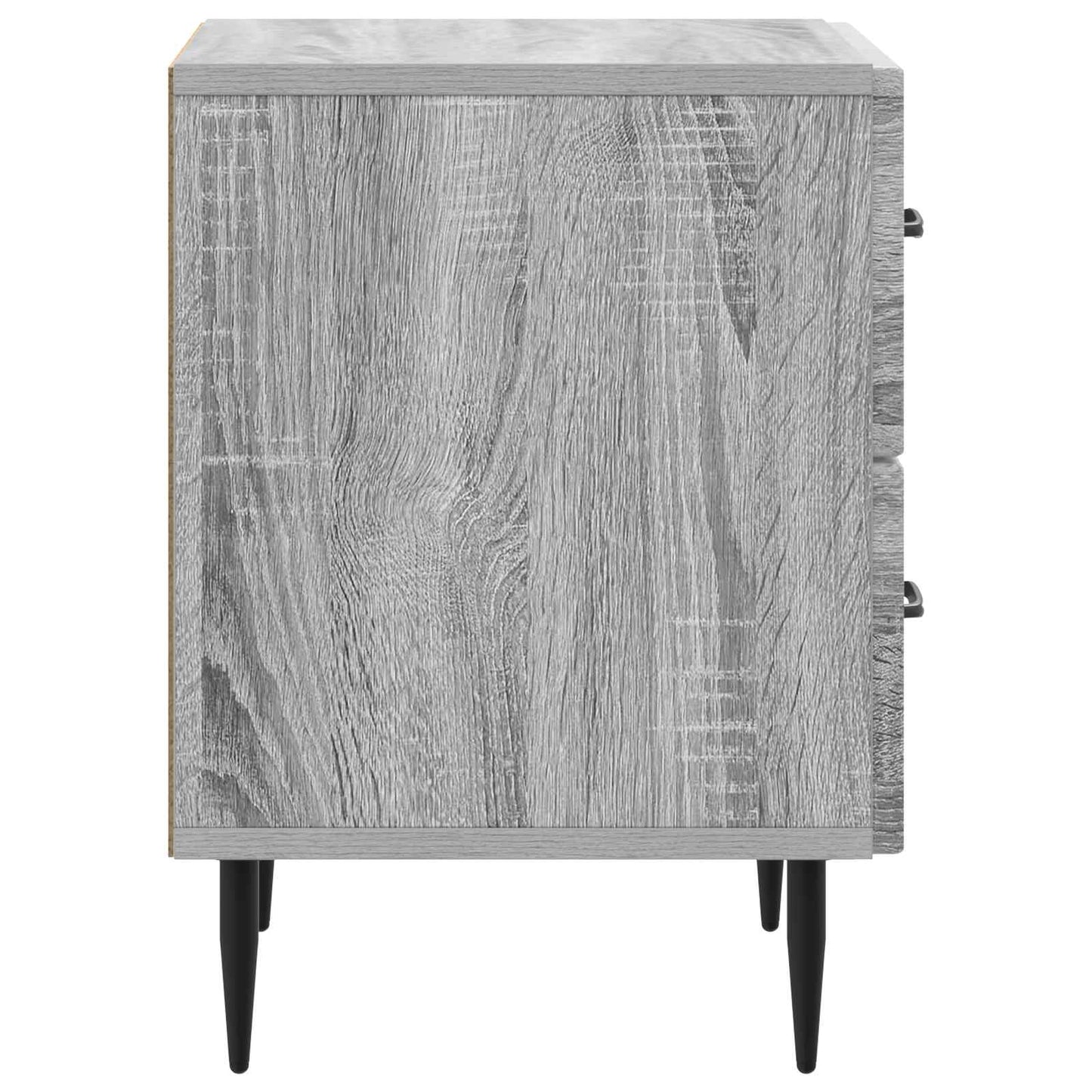 Bedside Cabinet 2 pcs Grey Sonoma 43 x 34.5 x 47.5 cm