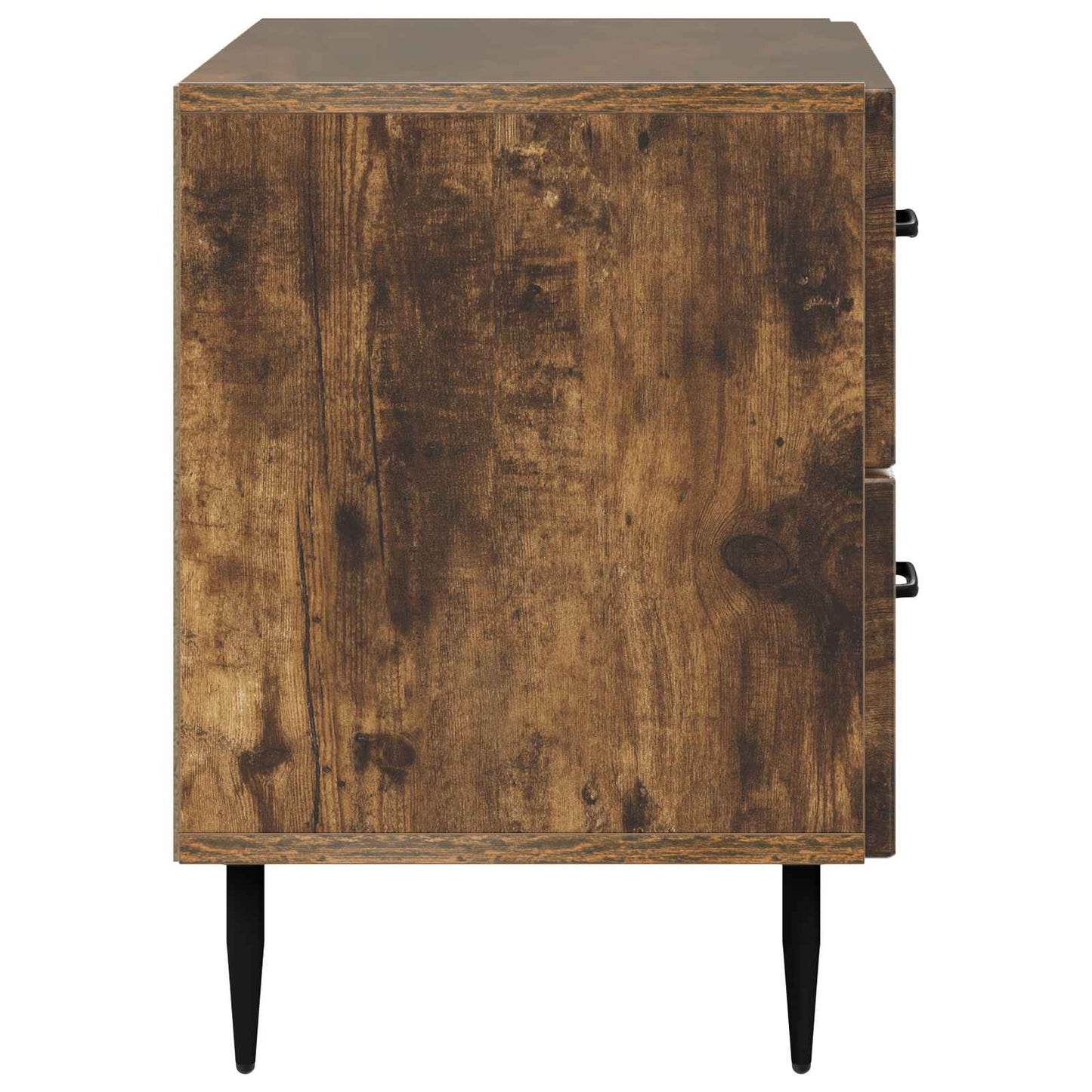 Bedside Cabinet Smoked Oak 62 x 34.5 x 47.5 cm Engineered Wood