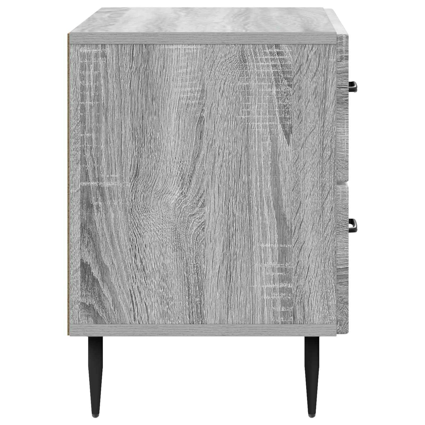 Bedside Cabinet Grey Sonoma 62 x 34.5 x 47.5 cm Engineered Wood