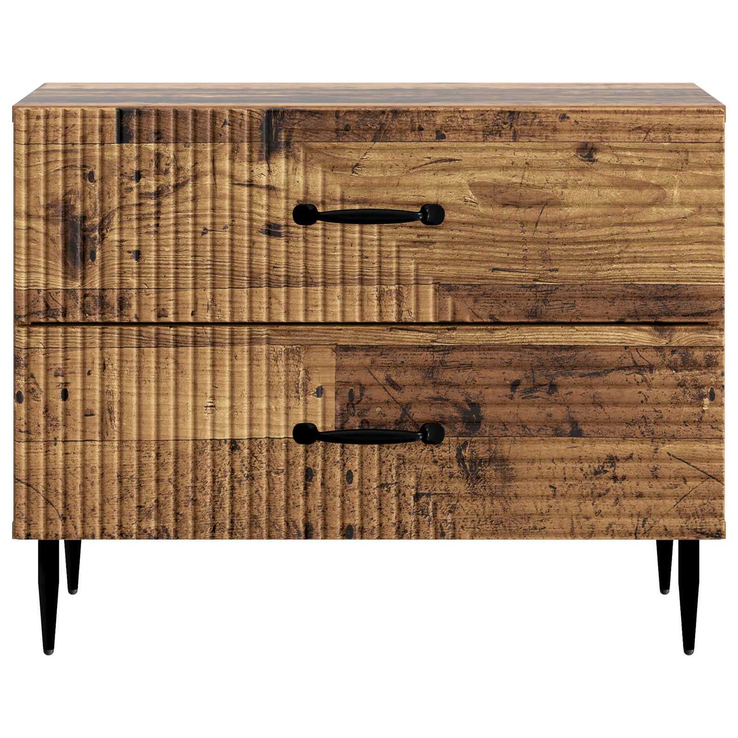Bedside Cabinet Old Wood 62 x 34.5 x 47.5 cm Engineered Wood