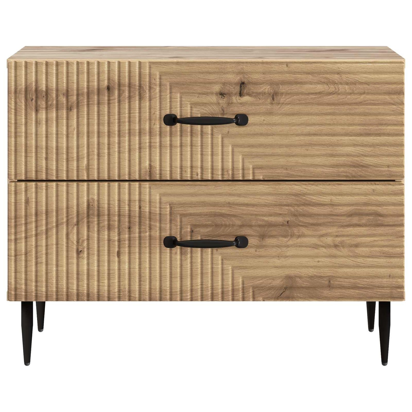 Bedside Cabinet Artisan Oak 62 x 34.5 x 47.5 cm Engineered Wood
