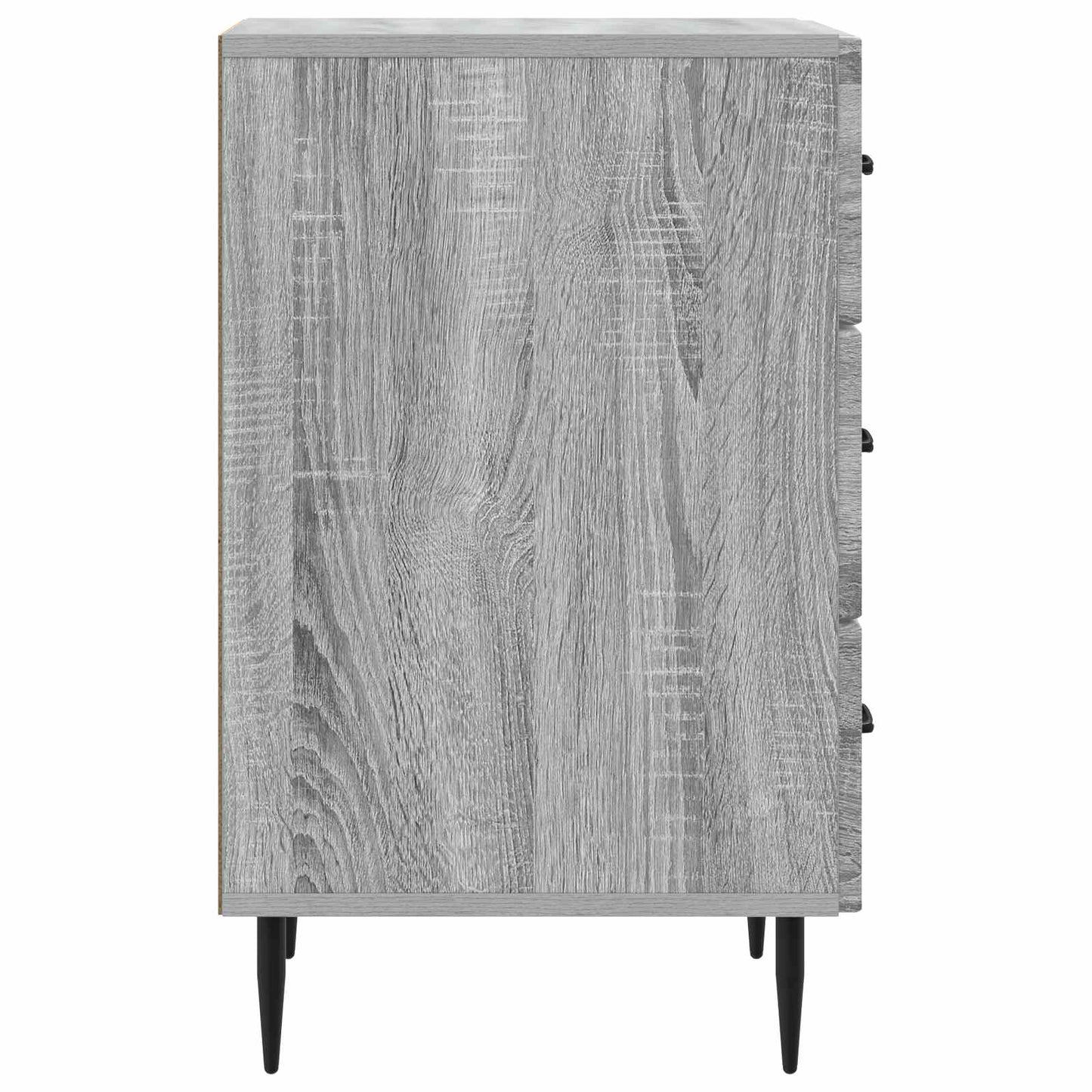 Bedside Cabinet Grey Sonoma 43 x 41 x 66.5 cm Engineered Wood