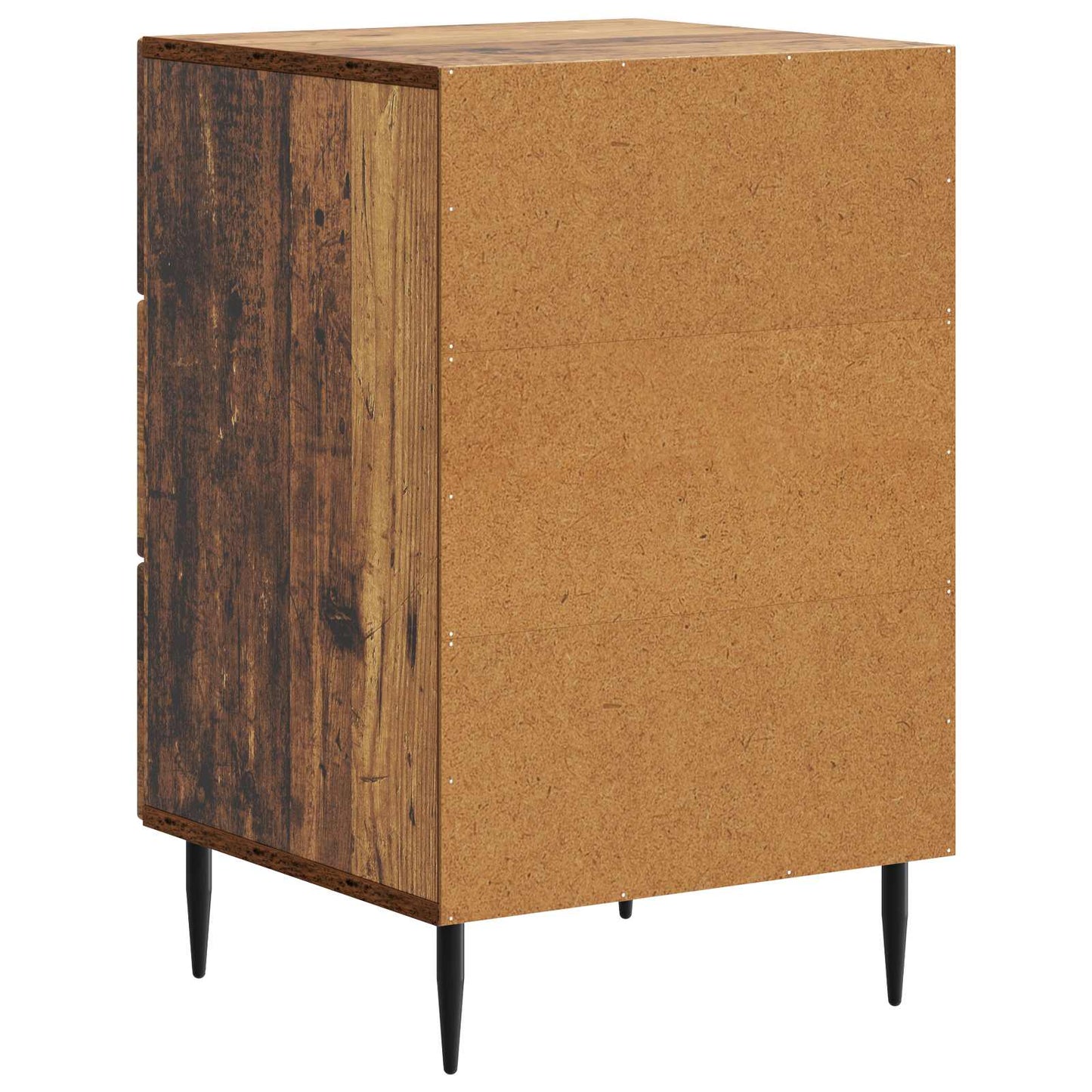 Bedside Cabinet Old Wood 43 x 41 x 66.5 cm Engineered Wood