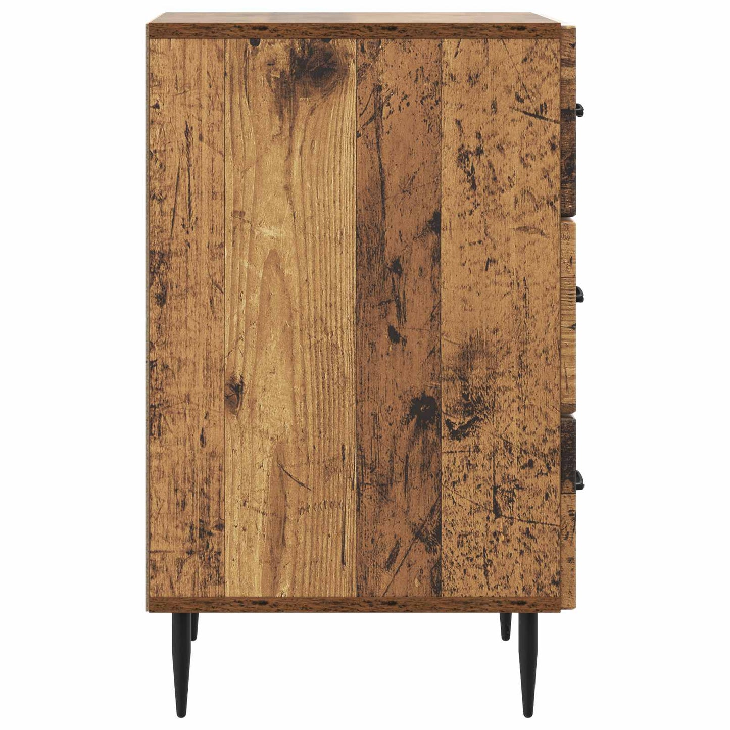 Bedside Cabinet Old Wood 43 x 41 x 66.5 cm Engineered Wood
