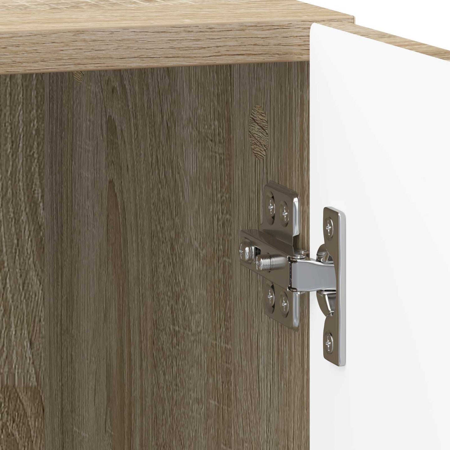 Bedside Cabinet Sonoma Oak 43 x 34.5 x 50 cm Engineered Wood