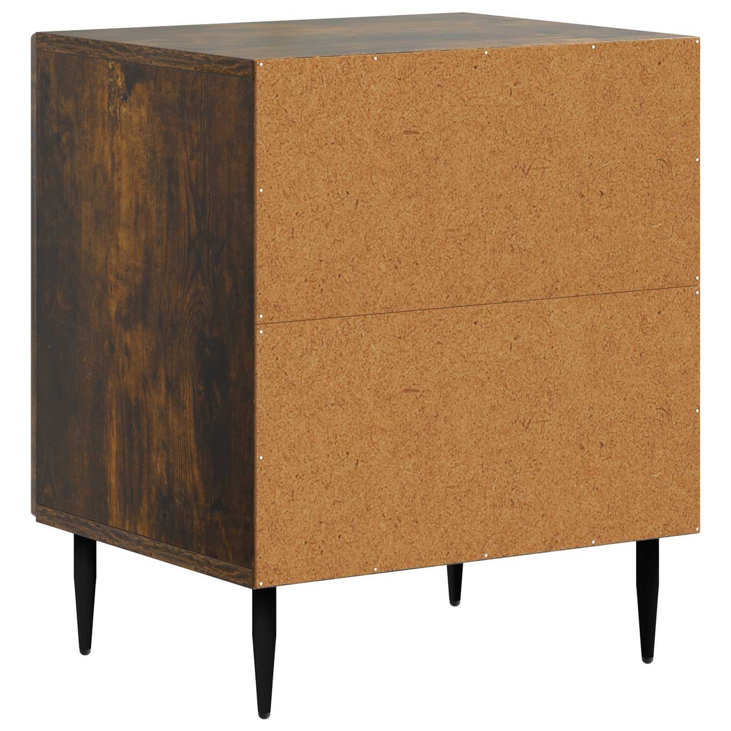 Bedside Cabinet Smoked Oak 43 x 34.5 x 50 cm Engineered Wood