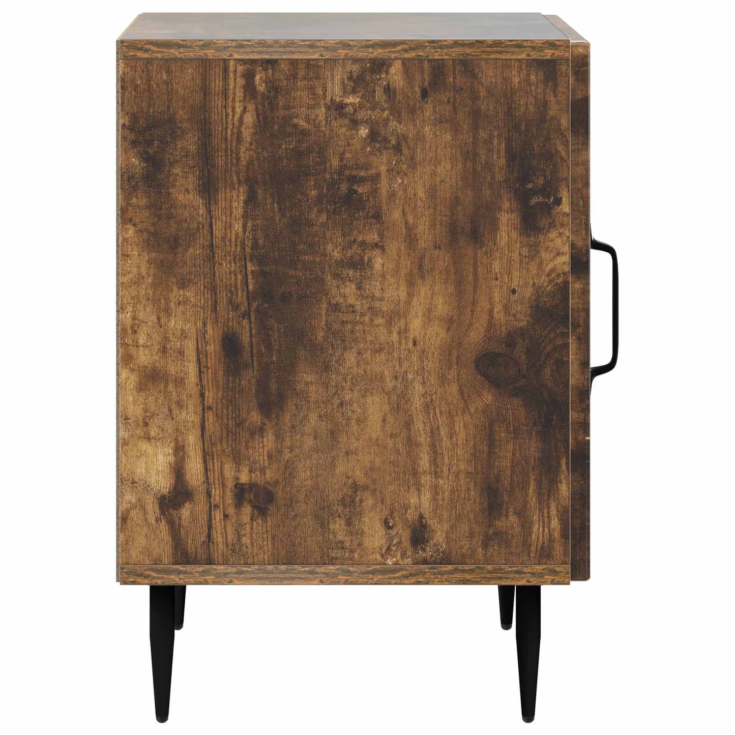 Bedside Cabinet Smoked Oak 43 x 34.5 x 50 cm Engineered Wood