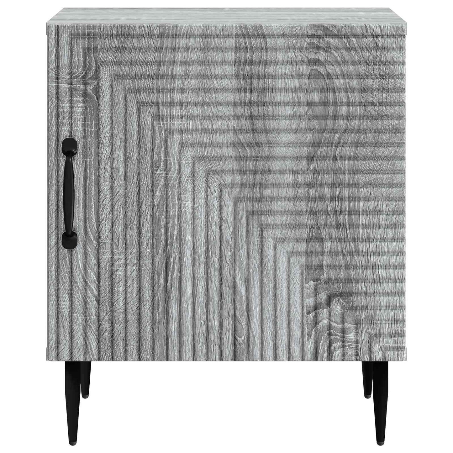 Bedside Cabinet 2 pcs Grey Sonoma 43 x 34.5 x 50 cm