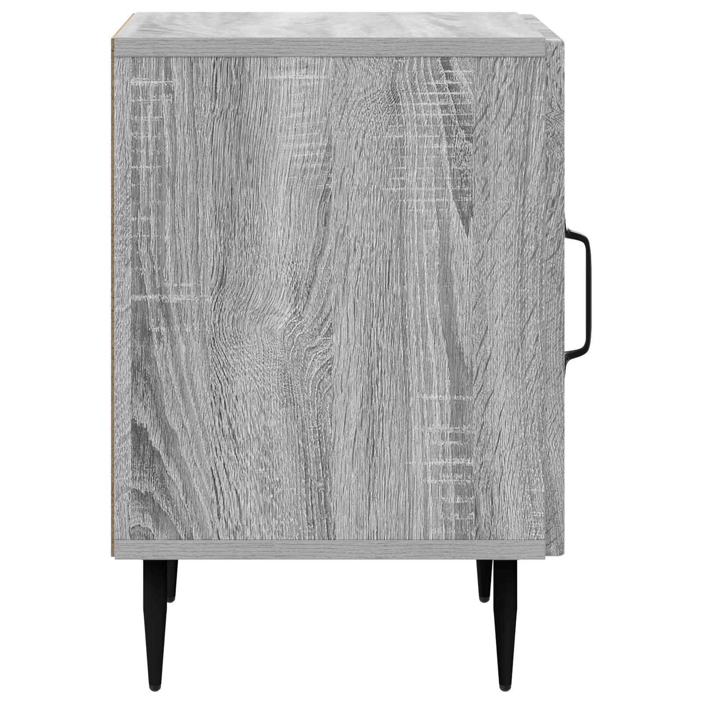 Bedside Cabinet 2 pcs Grey Sonoma 43 x 34.5 x 50 cm