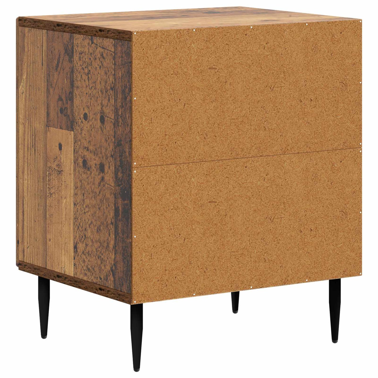 Bedside Cabinet Old Wood 43 x 34.5 x 50 cm Engineered Wood