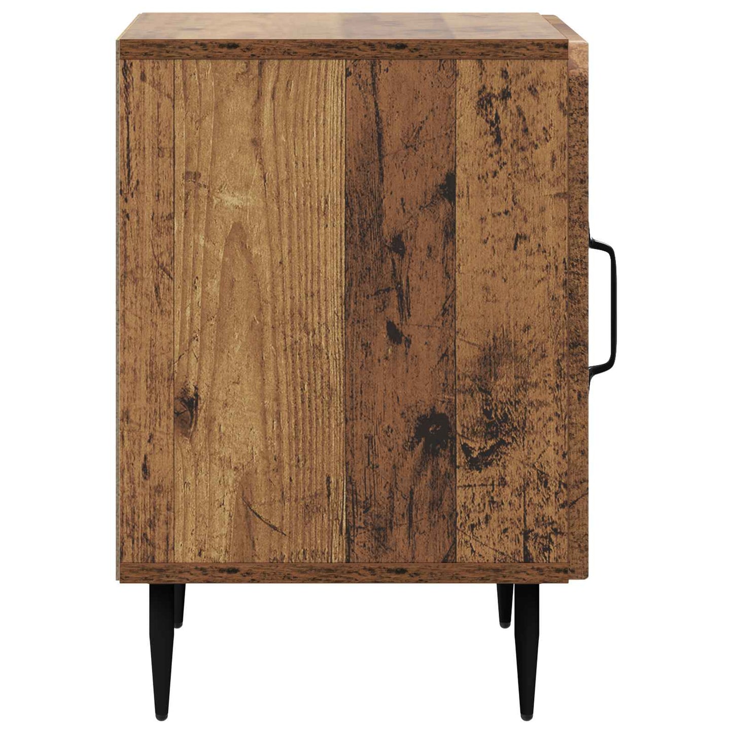 Bedside Cabinet 2 pcs Old Wood 43 x 34.5 x 50 cm