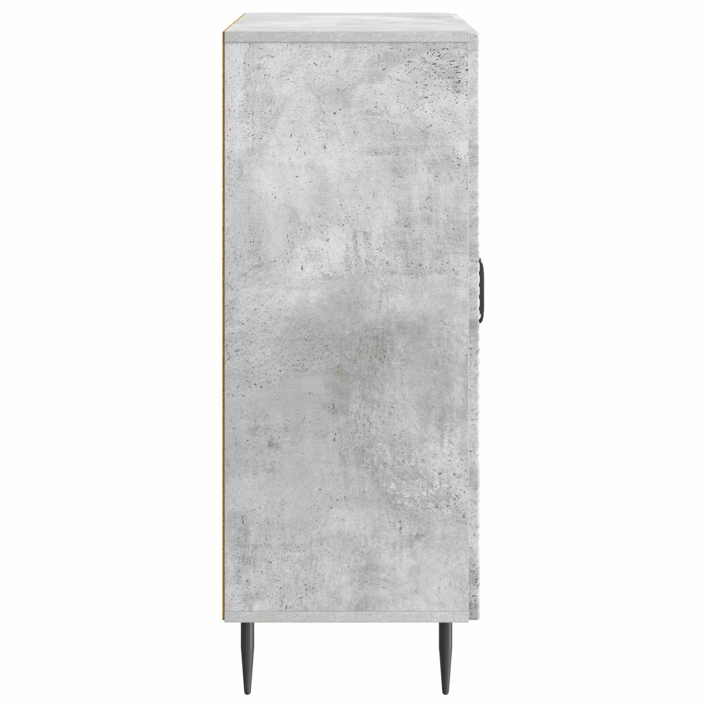 Sideboard Concrete Grey 66 x 34.5 x 89.5 cm Engineered Wood