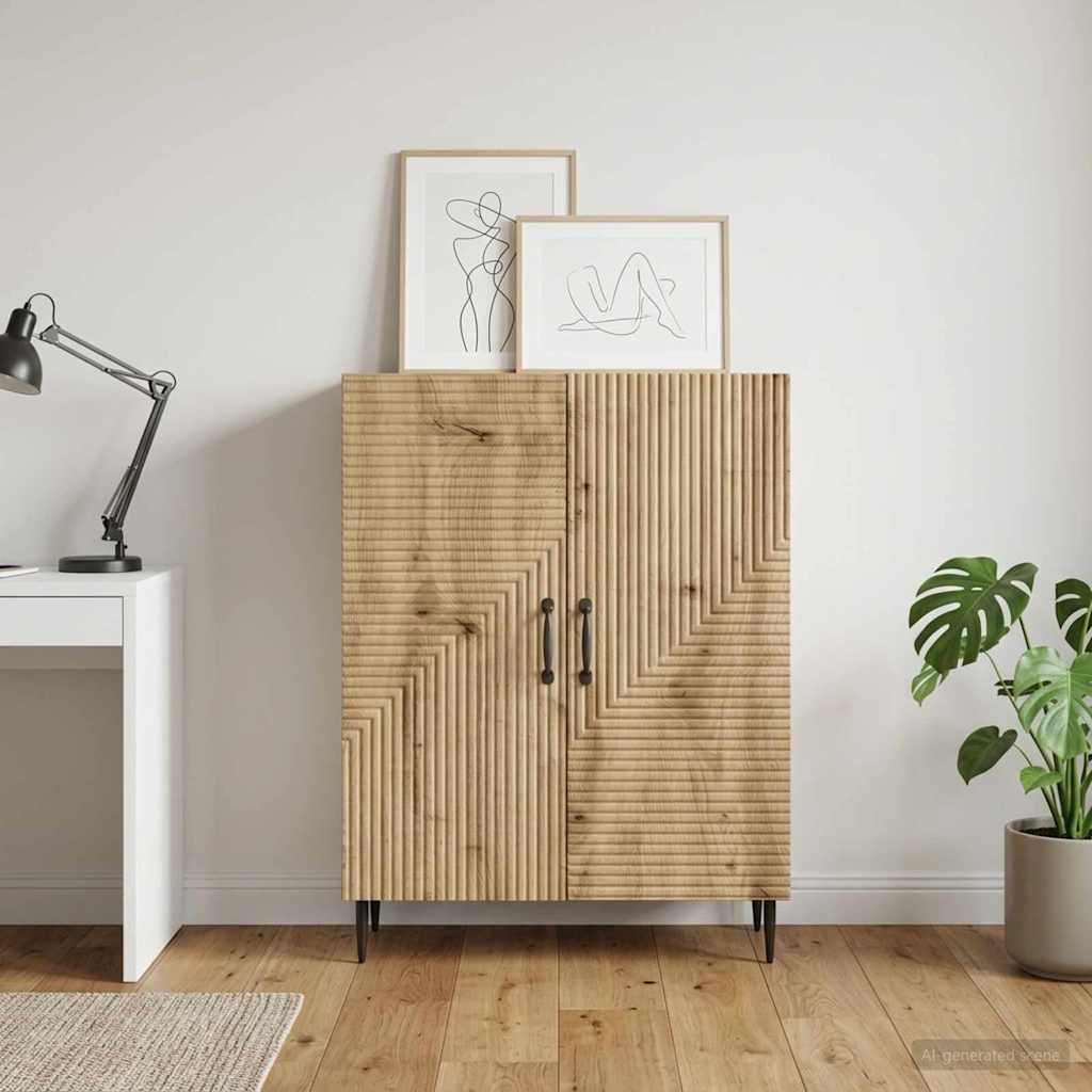Sideboard Artisan Oak 66 x 34.5 x 89.5 cm Engineered Wood