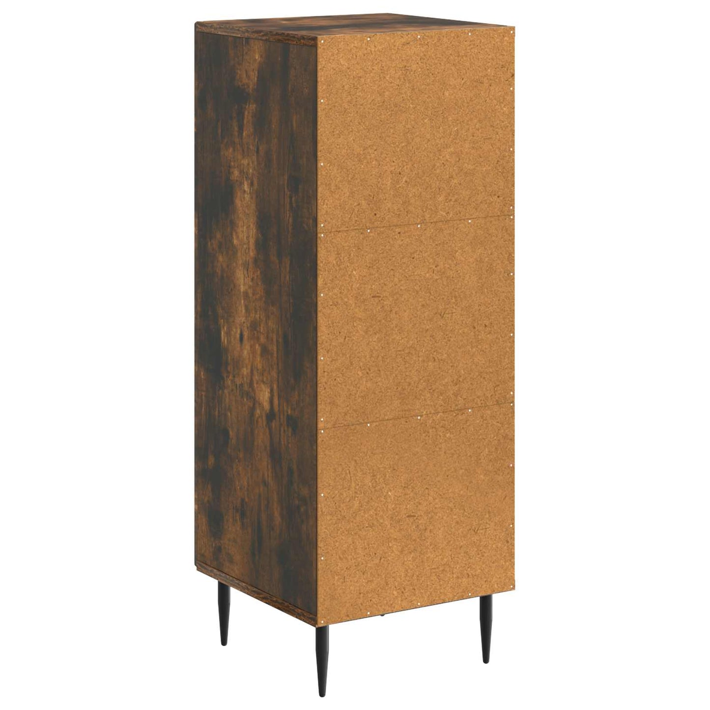 Sideboard Smoked Oak 33 x 34.5 x 89.5 cm Engineered Wood
