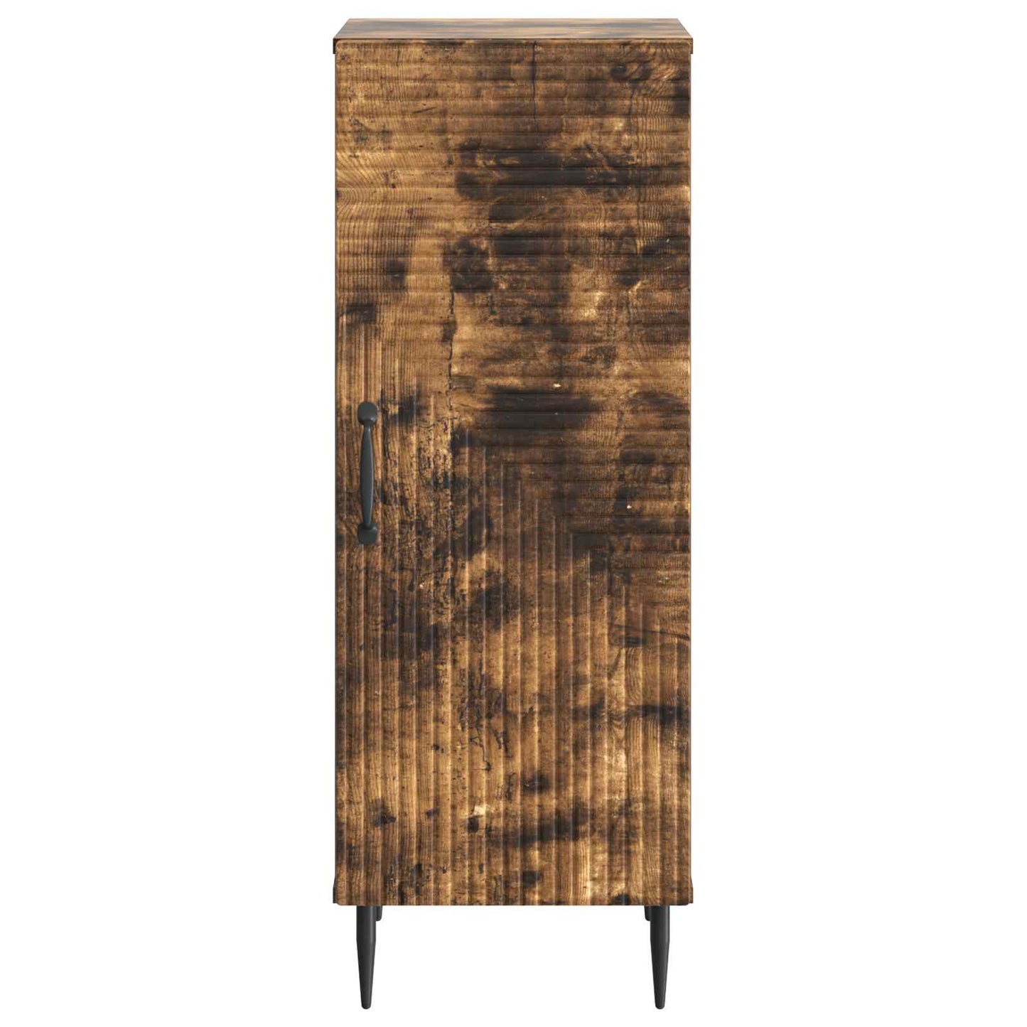 Sideboard Smoked Oak 33 x 34.5 x 89.5 cm Engineered Wood