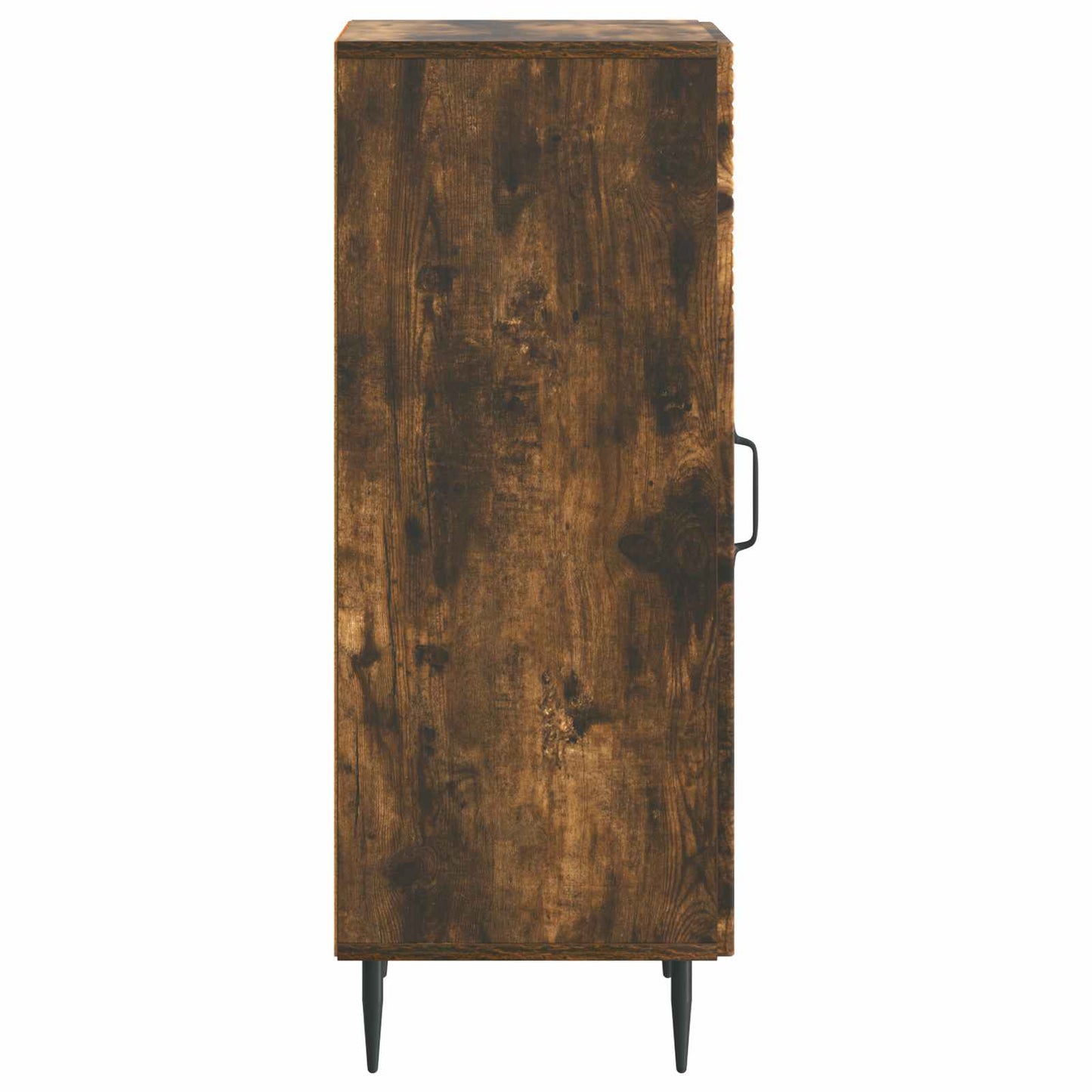 Sideboard Smoked Oak 33 x 34.5 x 89.5 cm Engineered Wood