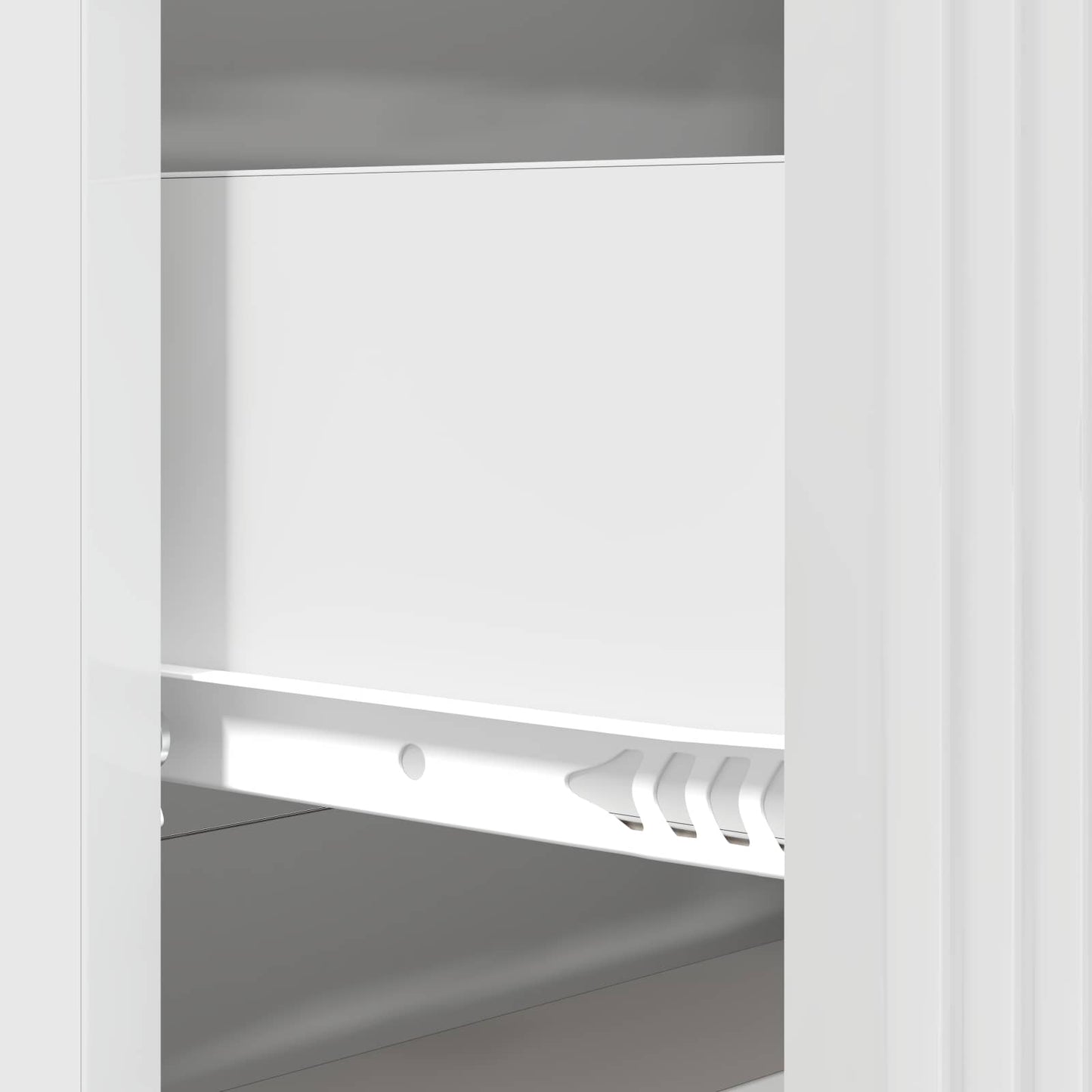 Drawer Cabinet High Gloss White 66 x 34.5 x 89.5 cm