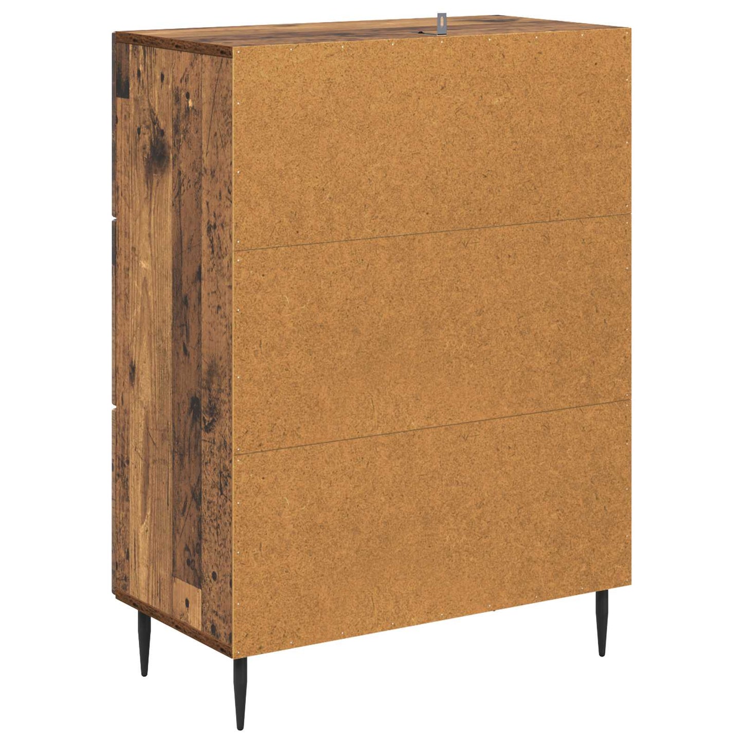 Drawer Cabinet Old Wood 66 x 34.5 x 89.5 cm Engineered Wood