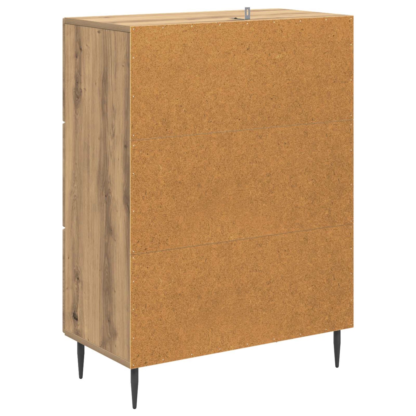 Drawer Cabinet Artisan Oak 66 x 34.5 x 89.5 cm Engineered Wood
