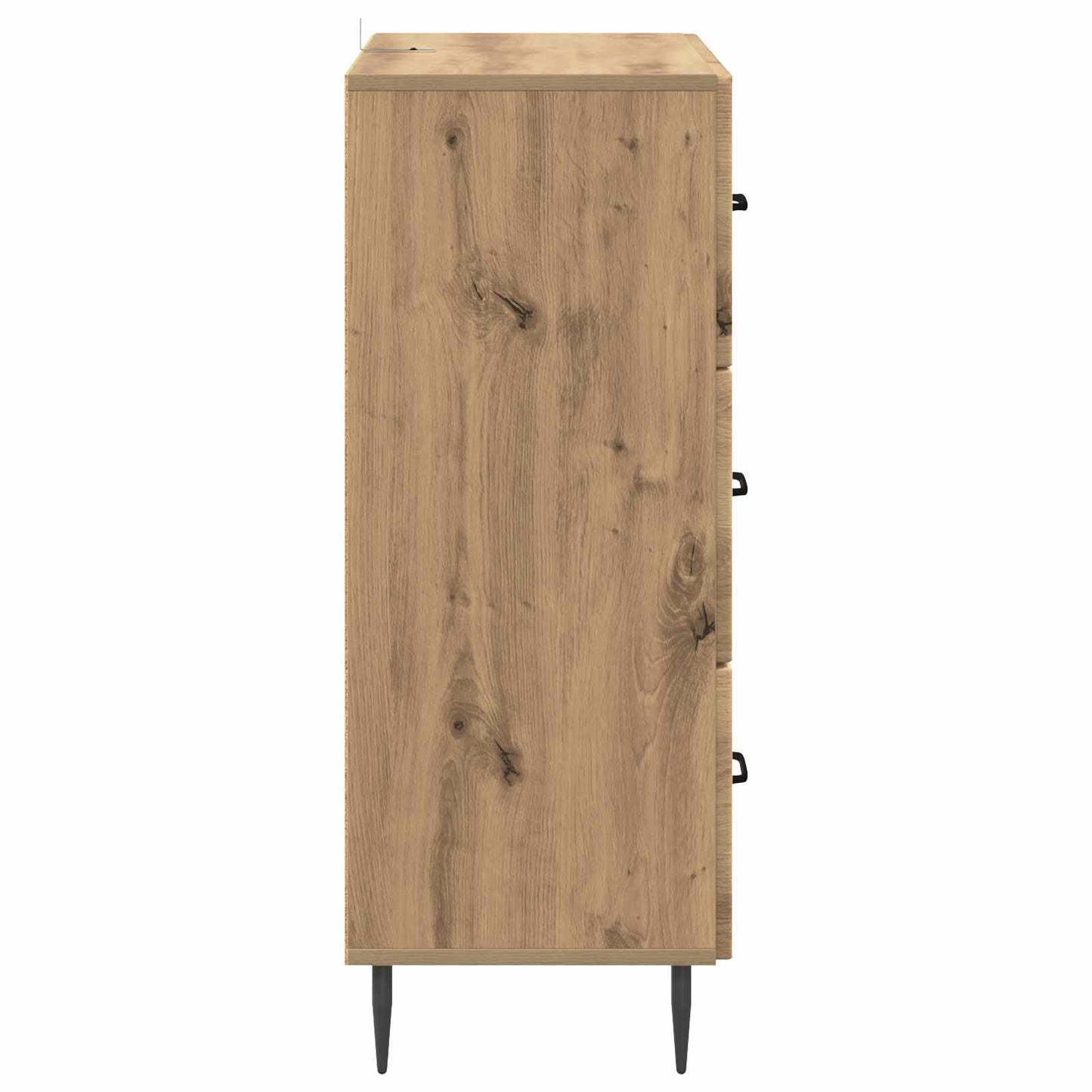 Drawer Cabinet Artisan Oak 66 x 34.5 x 89.5 cm Engineered Wood