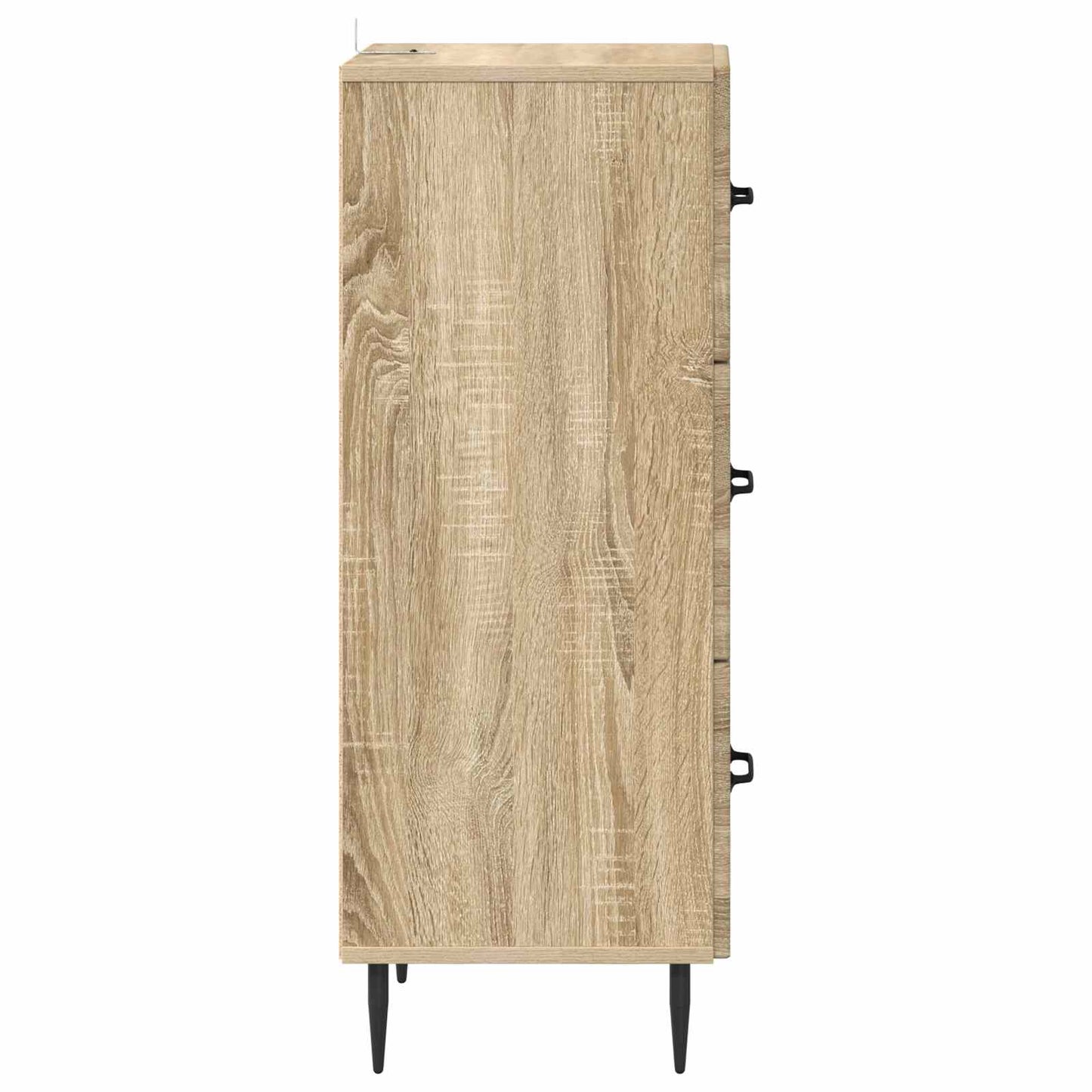 Drawer Cabinet Sonoma Oak 33 x 34.5 x 89.5 cm Engineered Wood