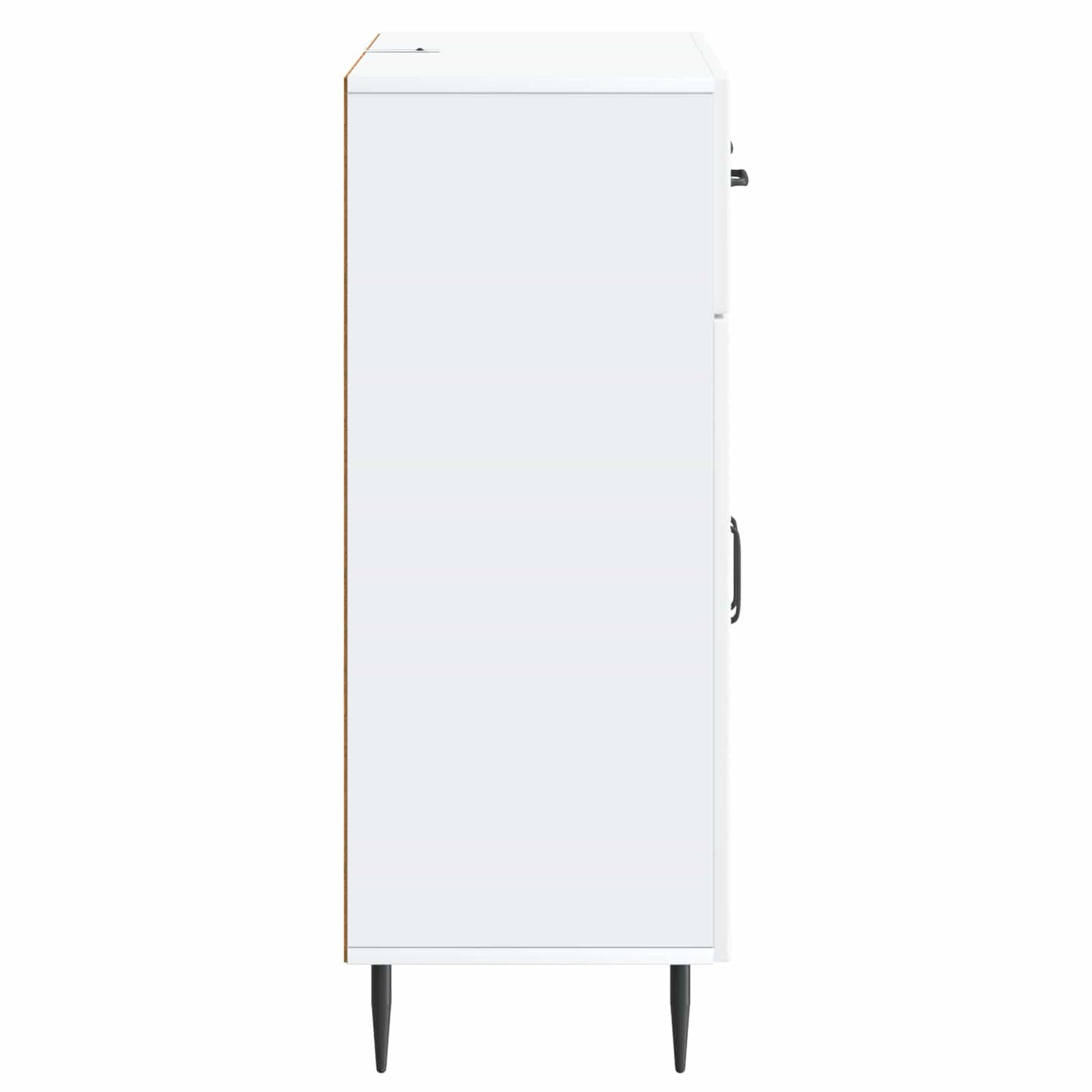 Sideboard White 66 x 34.5 x 89.5 cm Engineered Wood
